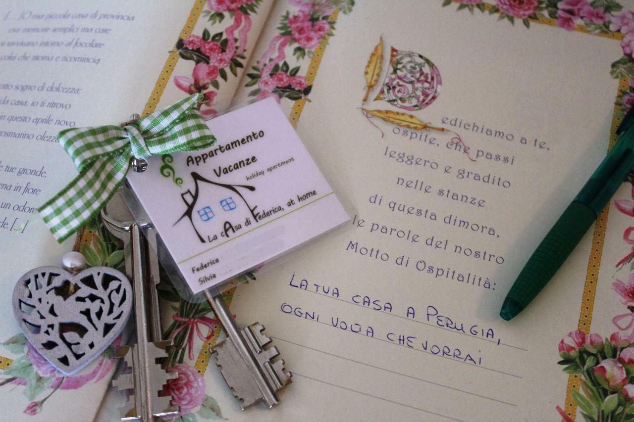 La Casa Di Federica, At Home เปรูจา ภายนอก รูปภาพ